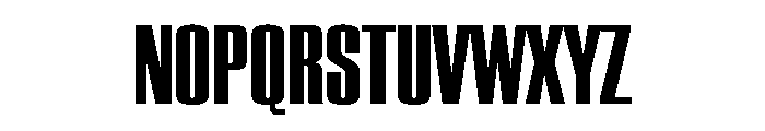 Europa Grotesque Extra Bold Font UPPERCASE