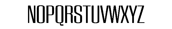 Europa Grotesque Light Font UPPERCASE