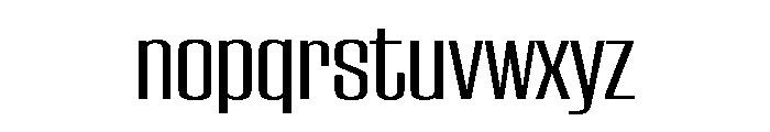 Europa Grotesque Light Font LOWERCASE