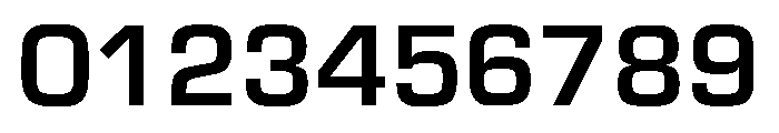 Eurostile Medium Font OTHER CHARS