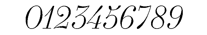 Evalfey Variable Light Italic Font OTHER CHARS