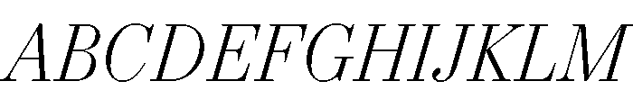 Evalfey Variable Light Italic Font UPPERCASE