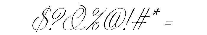 Evalfey Variable Regular Font OTHER CHARS