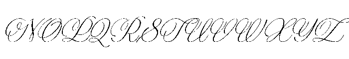 Evalfey Variable Regular Font UPPERCASE