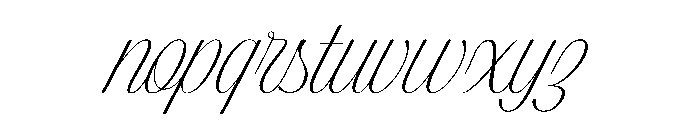 Evalfey Variable Regular Font LOWERCASE