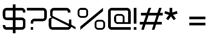 Evolver Variable Light Font OTHER CHARS