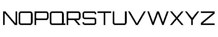 Evolver Variable Light Font UPPERCASE