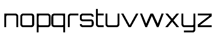 Evolver Variable Light Font LOWERCASE