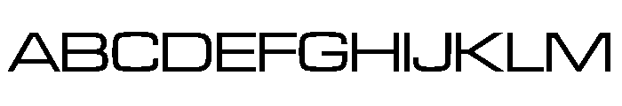 Evolver Variable Medium Font UPPERCASE
