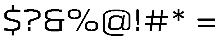Evolver Variable Regular Font OTHER CHARS