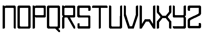 EVOLNIX-Regular Font UPPERCASE