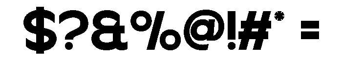 EVOTTES-Regular Font OTHER CHARS