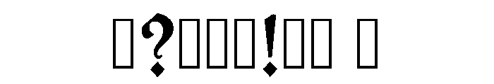 Evan Regular Font OTHER CHARS