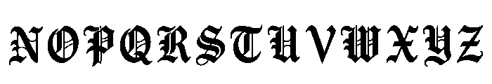 Evan Regular Font UPPERCASE