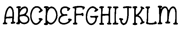 Evan Font UPPERCASE