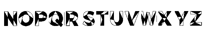 Evander Regular Font LOWERCASE