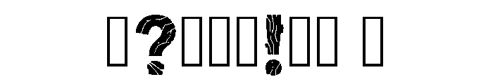Evandor Regular Font OTHER CHARS
