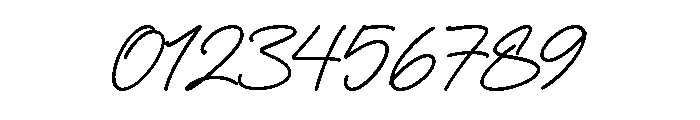 Evangeline Calligraphy Font OTHER CHARS