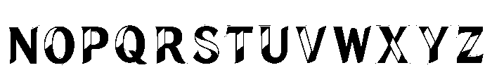 Evans Regular Font LOWERCASE