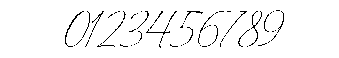 Evanthia Regular Font OTHER CHARS