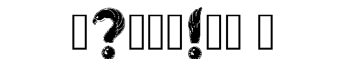 Evany Regular Font OTHER CHARS