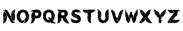 Evany Regular Font UPPERCASE