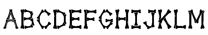 Eve Regular Font UPPERCASE