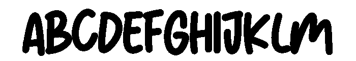 Evelin Font UPPERCASE