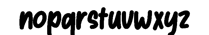 Evelin Font LOWERCASE