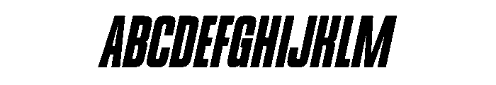 Evential Italic Font UPPERCASE