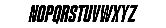 Evential Italic Font UPPERCASE