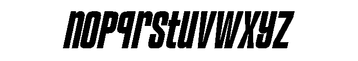 Evential Italic Font LOWERCASE