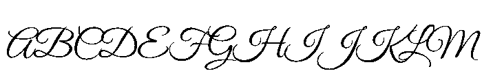 Ever Grace Font UPPERCASE