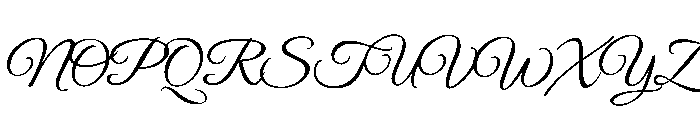 Ever Grace Font UPPERCASE