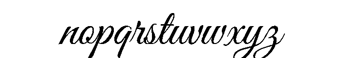 Ever Grace Font LOWERCASE