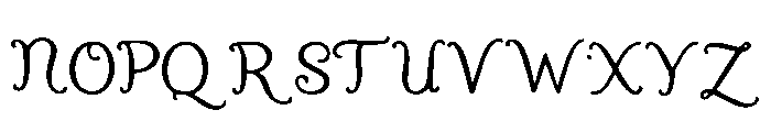 EverAfter Font UPPERCASE