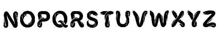 Evera Regular Font UPPERCASE