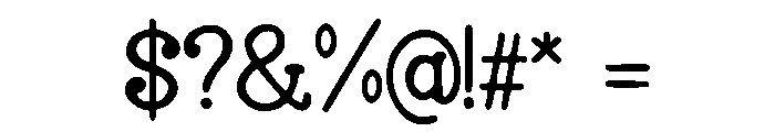 Everett Font OTHER CHARS