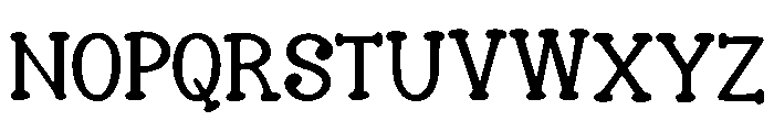 Everett Font UPPERCASE