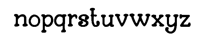 Everett Font LOWERCASE
