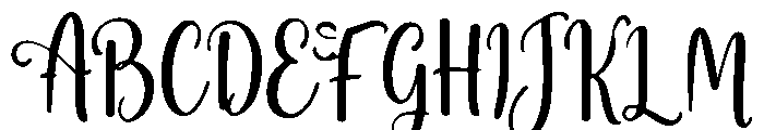 Everfrost Font UPPERCASE
