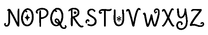 Everglint Font UPPERCASE