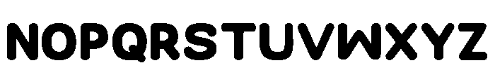 Evergloo Regular Font UPPERCASE