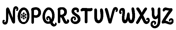 Evergreen_Jingle Font UPPERCASE