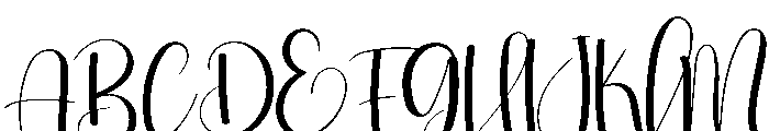 Everiday Font UPPERCASE