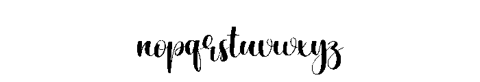 Everiday Font LOWERCASE