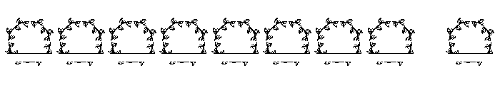 Everlaurel Split Monogram Font OTHER CHARS