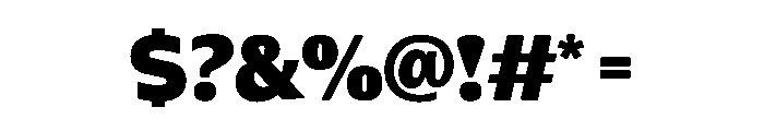 Everlo Sans Font OTHER CHARS