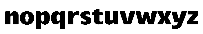 Everlo Sans Font LOWERCASE