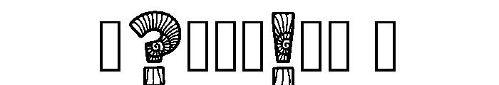 Everly Regular Font OTHER CHARS